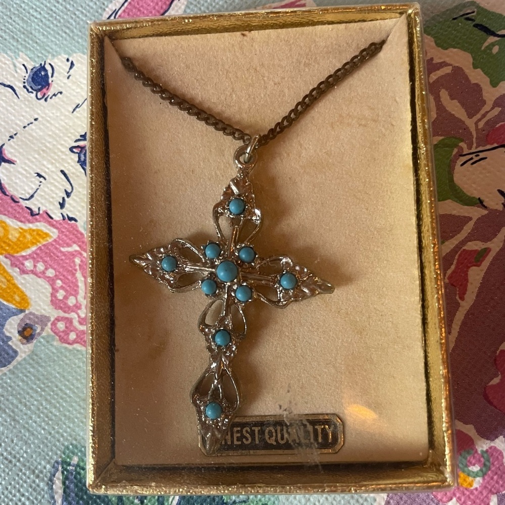 Vintage Cross Necklace
